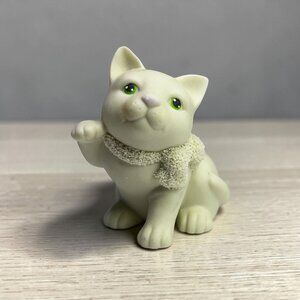 Dept 56 Easter Kitten, Snowbunnies Porcelain Figurine From 1999